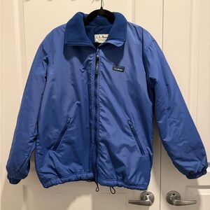 Women’s L.L. Bean Warm-Up Jacket in Deep Blue